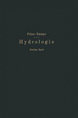 Emil Prinz, Robert Kampe - Handbuch der Hydrologie, Häftad