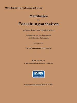 Carl von Bach, Otto Graf, Carl Von Bach, Carl Von Bach - Versuche mit Eisenbetonbalken, Häftad