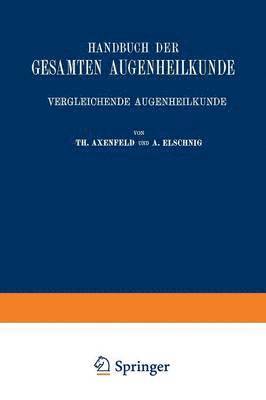 bokomslag Handbuch der Gesamten Augenheilkunde