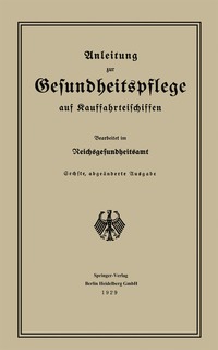 bokomslag Anleitung zur Gesundheitspflege auf Kauffahrteischiffen