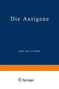 bokomslag Die Antigene