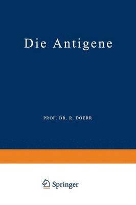 bokomslag Die Antigene
