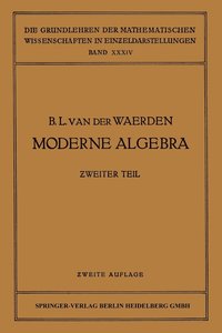 bokomslag Moderne Algebra