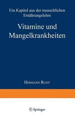 bokomslag Vitamine und Mangelkrankheiten