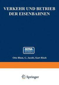 bokomslag Verkehr und Betrieb der Eisenbahnen