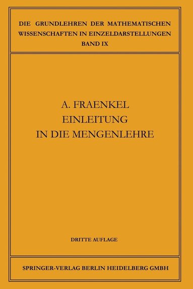 bokomslag Einleitung in die Mengenlehre