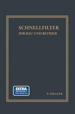 bokomslag Schnellfilter ihr Bau und Betrieb