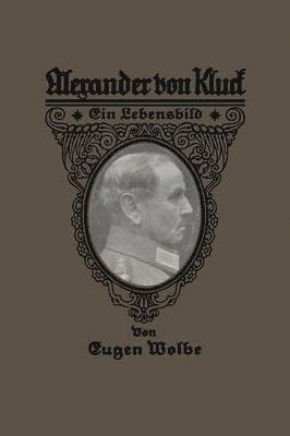 bokomslag Alexander von Kluck