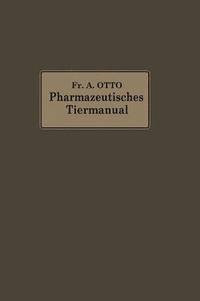 bokomslag Pharmazeutisches Tier-Manual