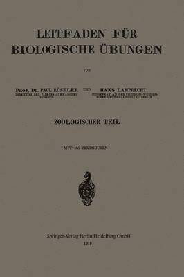 bokomslag Leitfaden fr biologische bungen