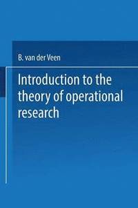 bokomslag Introduction to the Theory of Operational Research