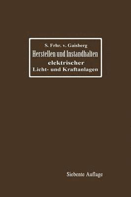 bokomslag Herstellen und Instandhalten elektrischer Licht- und Kraftanlagen