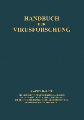 bokomslag Handbuch der Virusforschung