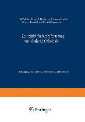 bokomslag Zeitschrift fr Krebsforschung und klinische Onkologie / Cancer Research and Clinical Oncology