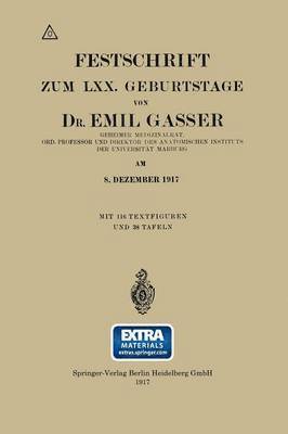 Festschrift Zum LXX. Geburtstage 1