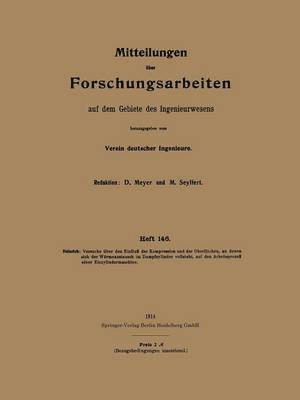 Mitteilungen ber Forschungsarbeiten auf dem Gebiete des Ingenieurwesens 1