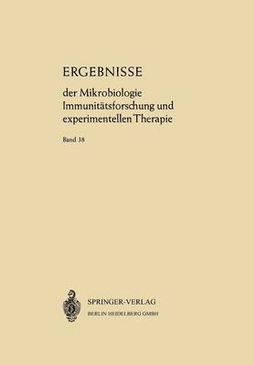 bokomslag Ergebnisse der Mikrobiologie Immunittsforschung und Experimentellen Therapie