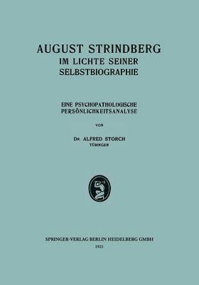August Strindberg im Lichte Seiner Selbstbiographie