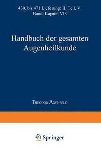 bokomslag Handbuch der Gesamten Augenheilkunde
