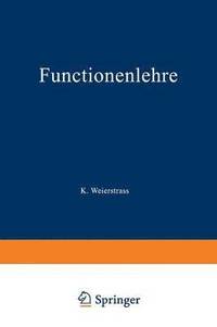 bokomslag Functionenlehre