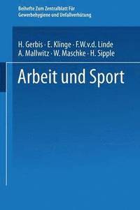 bokomslag Arbeit und Sport