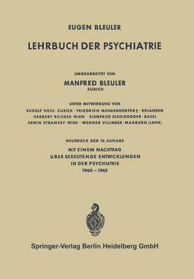 bokomslag Lehrbuch der Psychiatrie