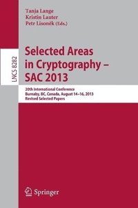 bokomslag Selected Areas in Cryptography -- SAC 2013