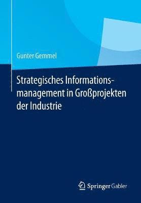 bokomslag Strategisches Informationsmanagement in Großprojekten der Industrie