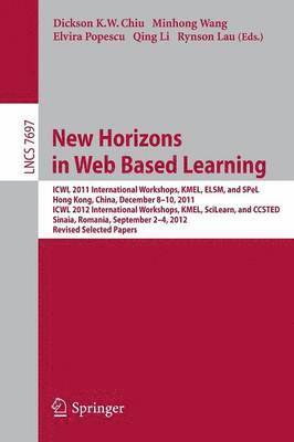 New Horizons in Web Based Learning 1