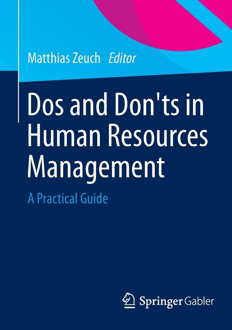 Dos and Donts in Human Resources Management 1