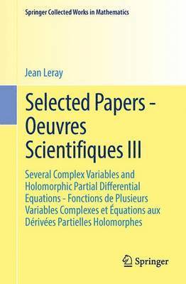 Selected Papers - Oeuvres Scientifiques III 1