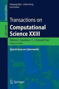 bokomslag Transactions on Computational Science XXIII