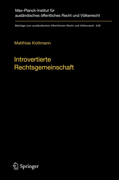 bokomslag Introvertierte Rechtsgemeinschaft
