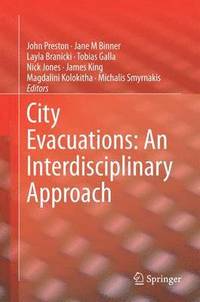 bokomslag City Evacuations: An Interdisciplinary Approach