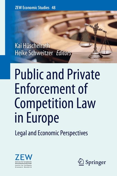 Kai Hüschelrath, Heike Schweitzer - Public and Private Enforcement of Competition Law in Europe, Inbunden