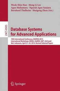 bokomslag Database Systems for Advanced Applications