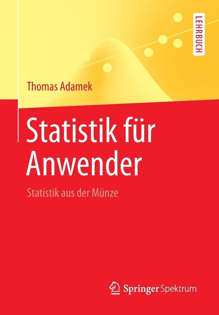 Thomas Adamek - Statistik für Anwender, Häftad