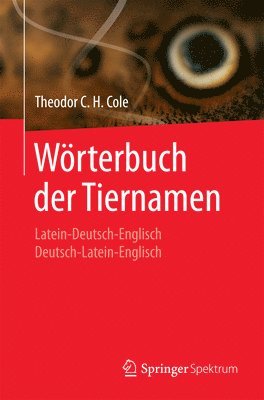 bokomslag Wrterbuch der Tiernamen