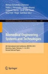 bokomslag Biomedical Engineering Systems and Technologies