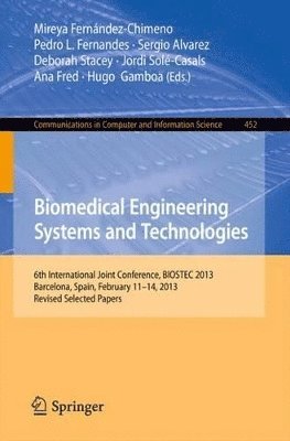 bokomslag Biomedical Engineering Systems and Technologies