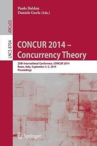 bokomslag CONCUR 2014 - Concurrency Theory