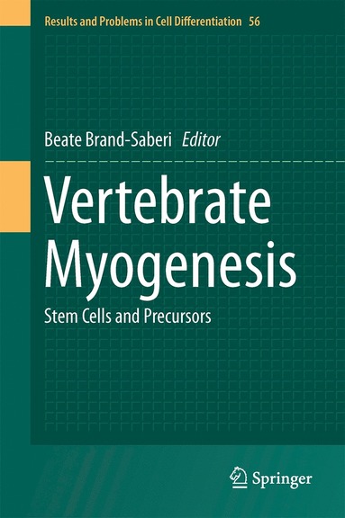 bokomslag Vertebrate Myogenesis