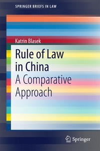 bokomslag Rule of Law in China