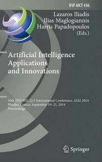 bokomslag Artificial Intelligence Applications and Innovations