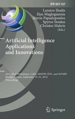 bokomslag Artificial Intelligence Applications and Innovations