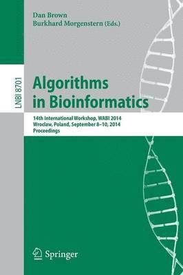 Dan Brown, Burkhard Morgenstern - Algorithms in Bioinformatics, Häftad