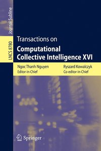 bokomslag Transactions on Computational Collective Intelligence XVI