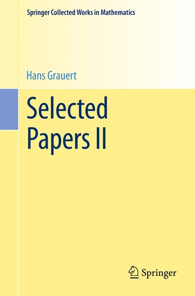 Hans Grauert - Selected Papers II, Häftad