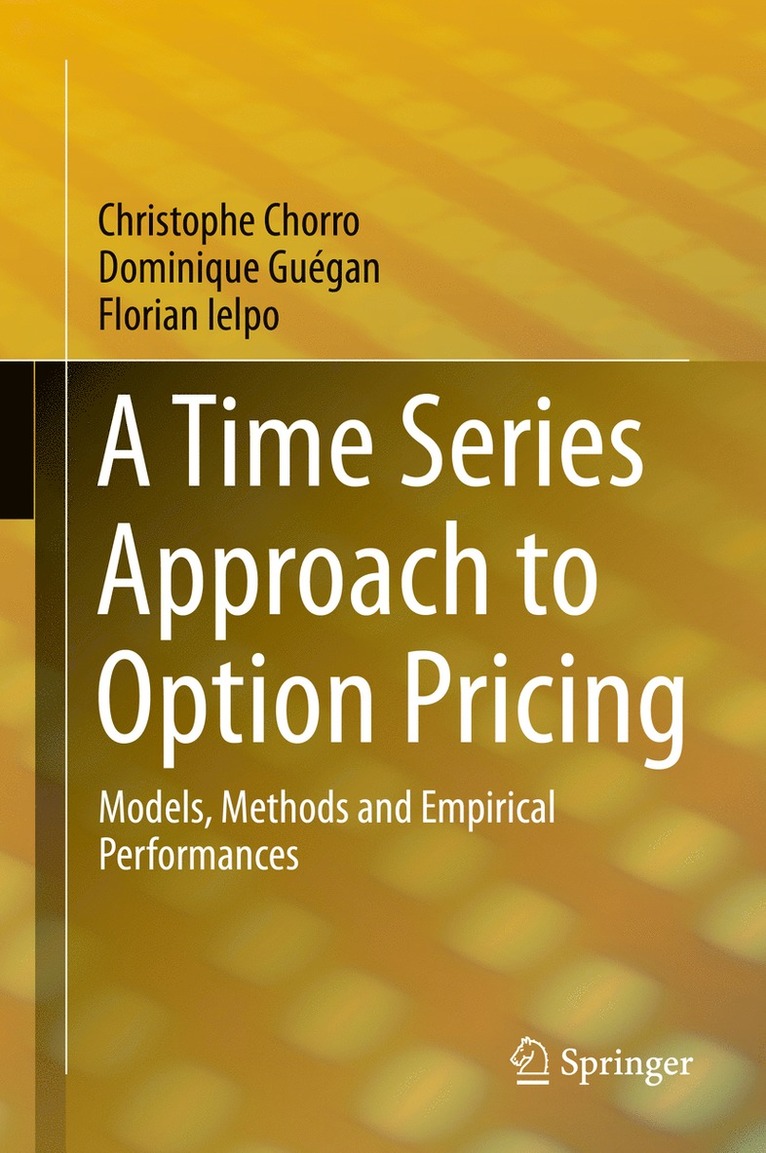 Time Series Approach to Option Pricing
