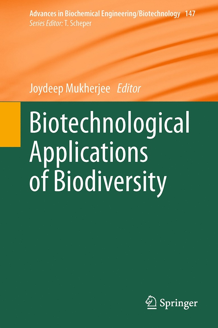 Joydeep Mukherjee - Biotechnological Applications of Biodiversity, Inbunden
